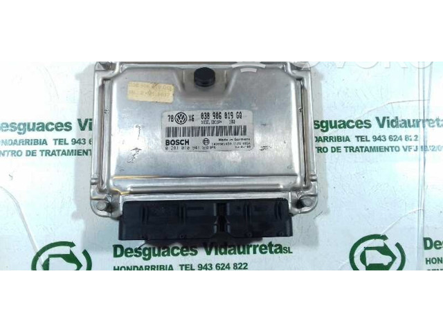 Řídící jednotka 038906019GQ, 0281010941 Volkswagen Passat Alltrack 2003