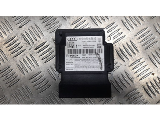Блок подушек безопасности 4H0959655G, 4H0959655 Audi A8 S8 D4 4H