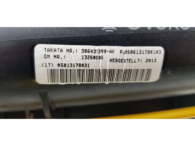 Подушка безопасности пассажира 13250506, 13250506   Opel Meriva B