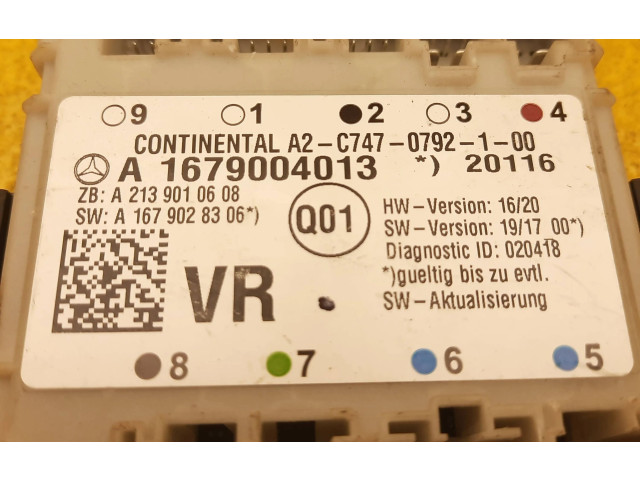 Блок управления A1679004013, A2139010608   Mercedes-Benz GLE W167