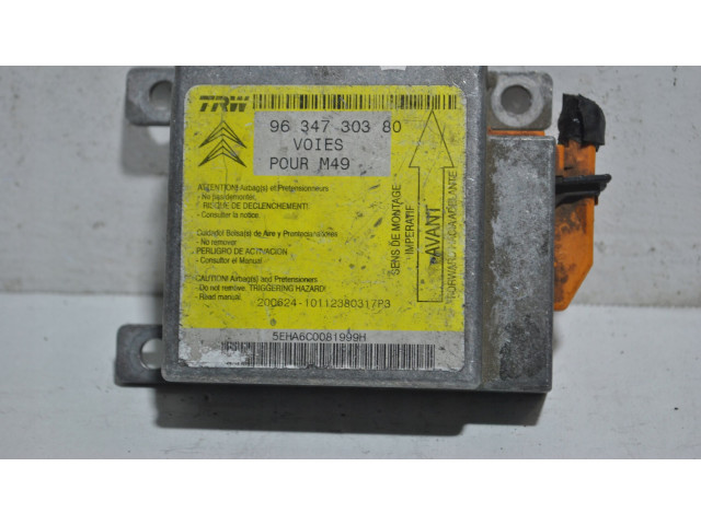 Блок подушек безопасности 9634730380 Citroen Berlingo