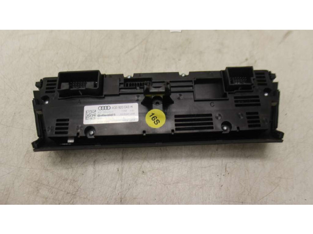 Блок управления климат-контролем 4G0820043H   Audi A6 S6 C7 4G