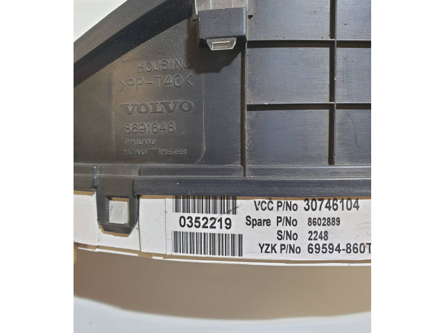 Панель приборов 30746104, 8691648   Volvo XC90       