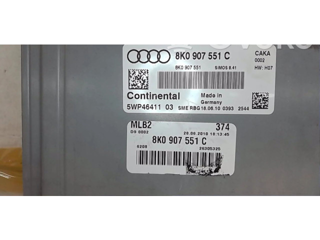 Řídící jednotka 8T0920931E   Audi A5 Sportback 8TA 2010