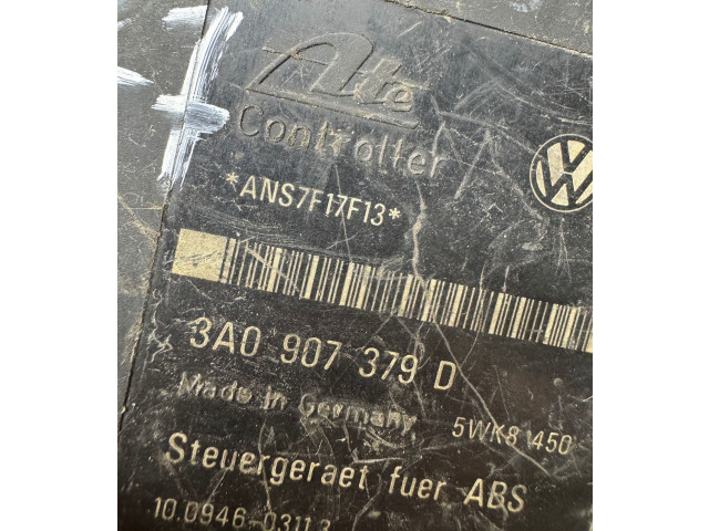 Блок АБС 3A0907379D, ANS7F17F13 Audi A3 S3 8P 2003 - 2012 года