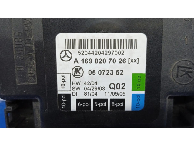 Řídící jednotka A1698207026, MODULOELECTRONICO Mercedes-Benz B W245
