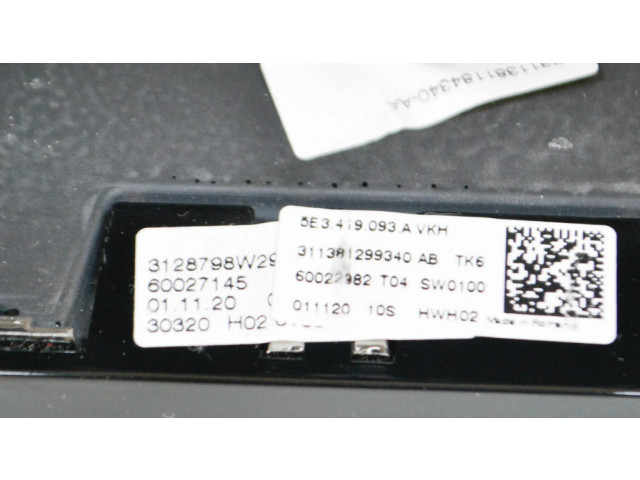 Руль Skoda Karoq  2017- года 5E3419093A, 5E3419093AVKH      