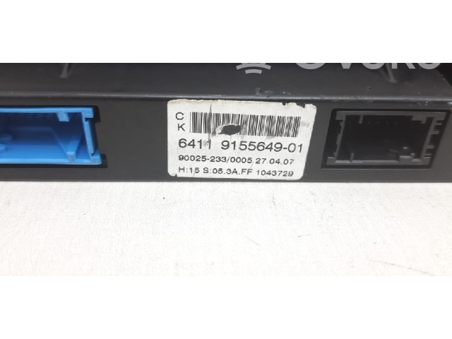 Блок управления климат-контролем 64119122396, 9155649-01   BMW 5 E60 E61