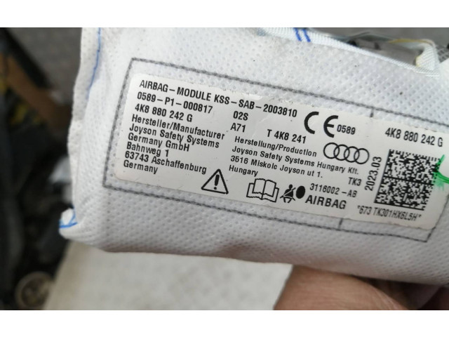 Подушка безопасности в сиденье 4K8880242G, 3116002AB Audi A6 S6 C8 4K