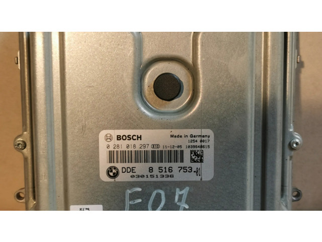 Řídící jednotka 8516753 BMW 5 GT F07 2012