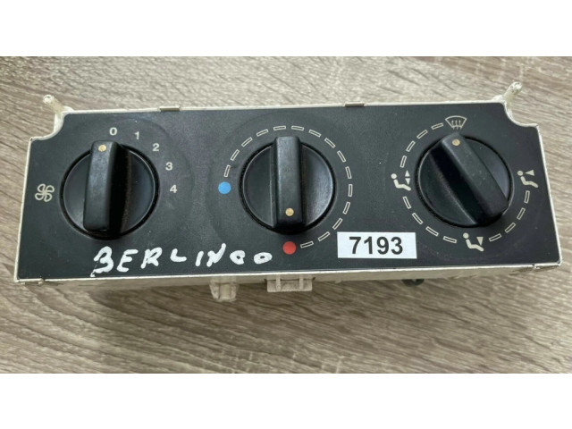 Блок управления климат-контролем 654984A Peugeot Partner