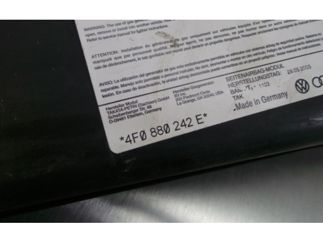 Подушка безопасности в сиденье 4F0880242E Audi A6 S6 C6 4F