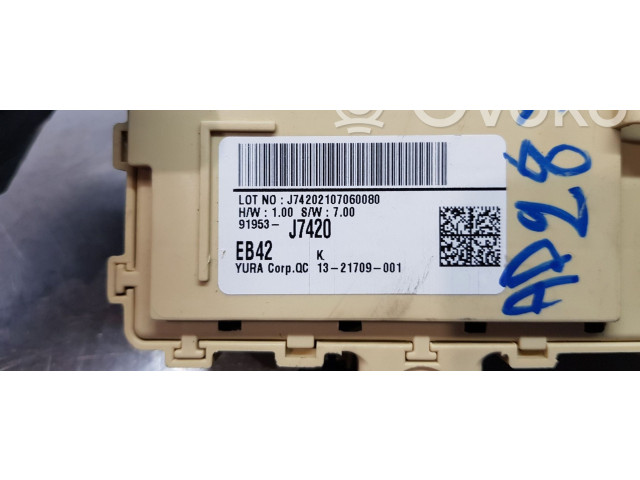 Модуль управления BSM 91953J7420 KIA Ceed