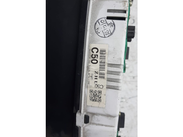 Панель приборов    Hyundai Getz       