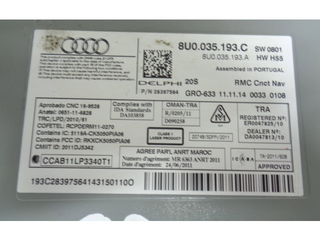 Volant Audi Q3 8U 2014 8U0035193C, 8U0035193A