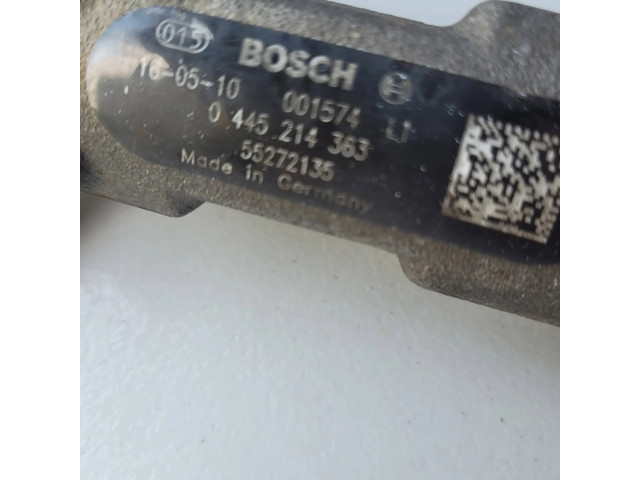 Топливная рампа 0445214363, 55272135   Fiat 500X 1.6 