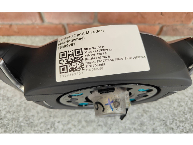 Руль BMW X3 G01 2018 - 2024 года 9882627