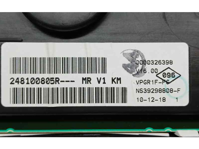 Панель приборов 248100805R, NS39298808F Dacia Dokker