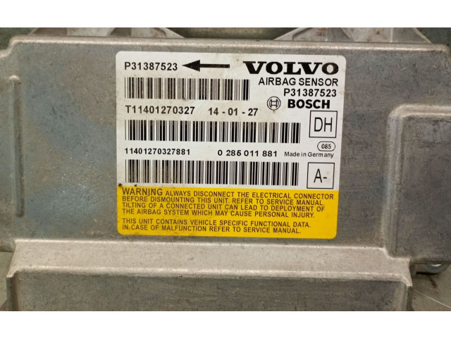 Блок подушек безопасности P31387523, P31387523   Volvo S60