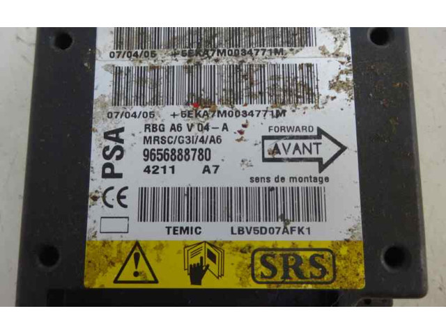 Блок подушек безопасности 9656888780   Citroen C2