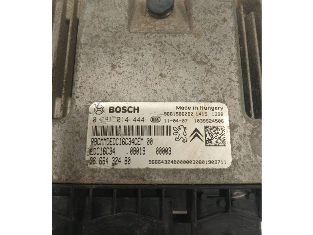 Блок управления двигателя 9666432480, 9661586080 Citroen Nemo