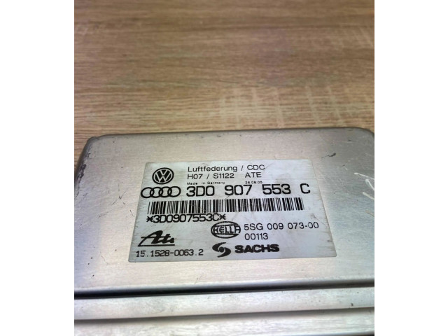 Блок управления двигателем Блок управления 3D0907553C, 5SG00907300   Volkswagen Phaeton