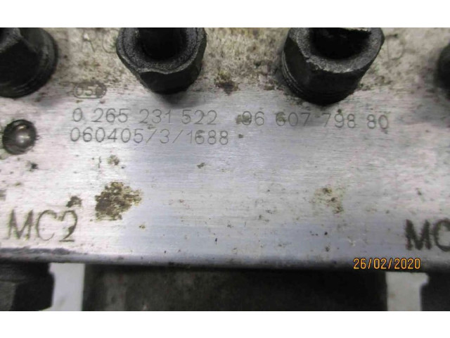 Рулевая рейка Блок ABS 9660779880, 9660779880 Citroen Berlingo 2003 - 2007 года