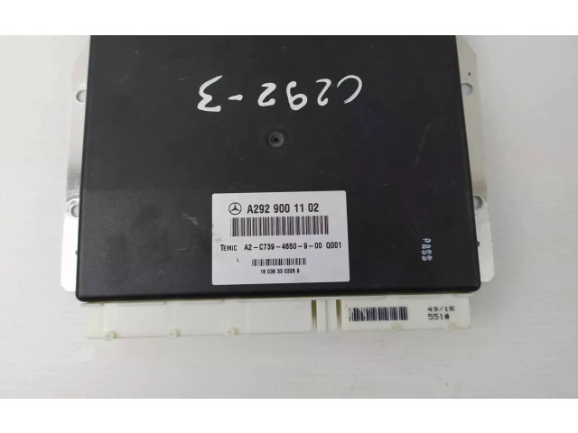 Блок управления A2929001102, 160363303269   Mercedes-Benz GLE (W166 - C292)