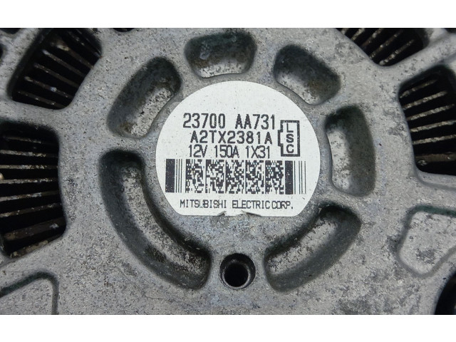 Генератор 23700AA731, A2TX2381A   Subaru XV      
