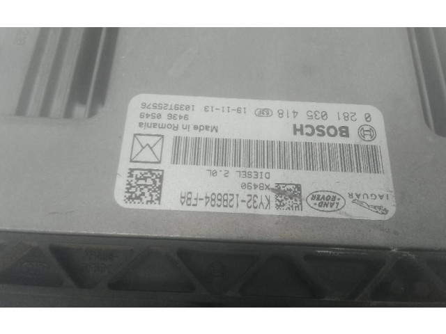 Блок управления двигателя 0281035418 Jaguar XE