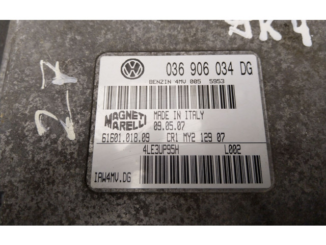 Блок управления двигателя 036906034DG, 4MV0055953 Seat Ibiza III (6L)