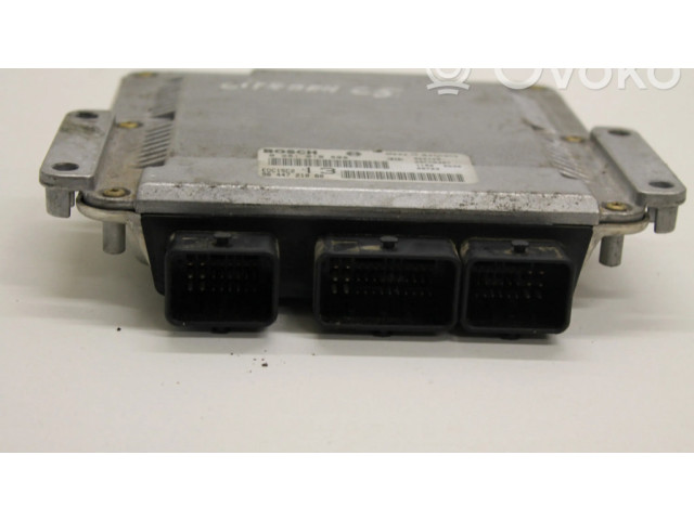 Блок управления двигателя 0281010808, 9644721080   Citroen C5