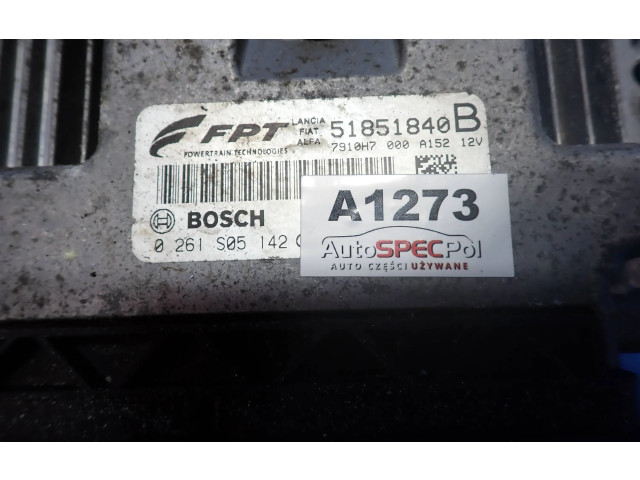 Řídící jednotka 51851840, 0261S05142 Alfa Romeo Mito 2010