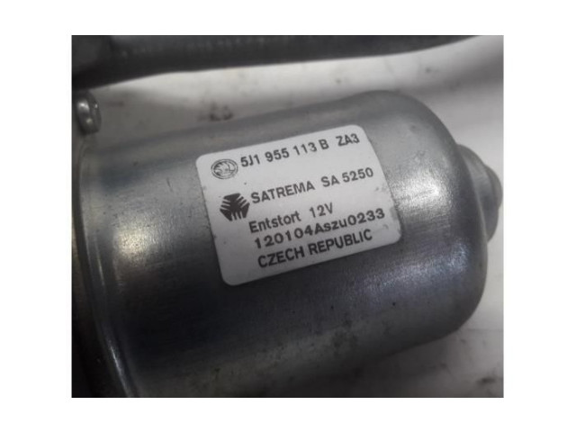 Моторчик дворников 5J1955113B, 5J1955605B    Skoda Fabia Mk2 (5J)