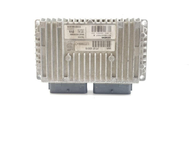 Блок управления коробкой передач 9647433580   Citroen C5