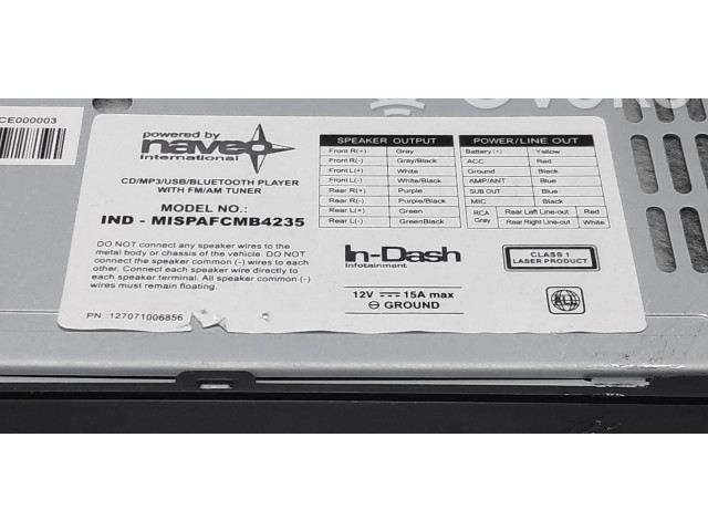 Дисплей MISPAFCMB4235 Mitsubishi L200