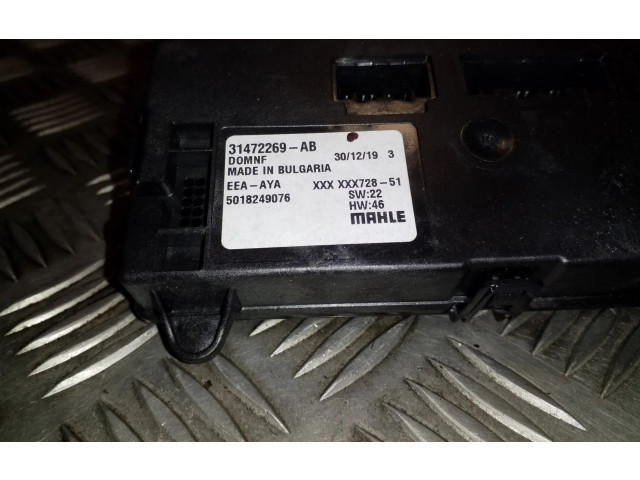 Поршень Блок управления кондиционером 31472269 Volvo XC90