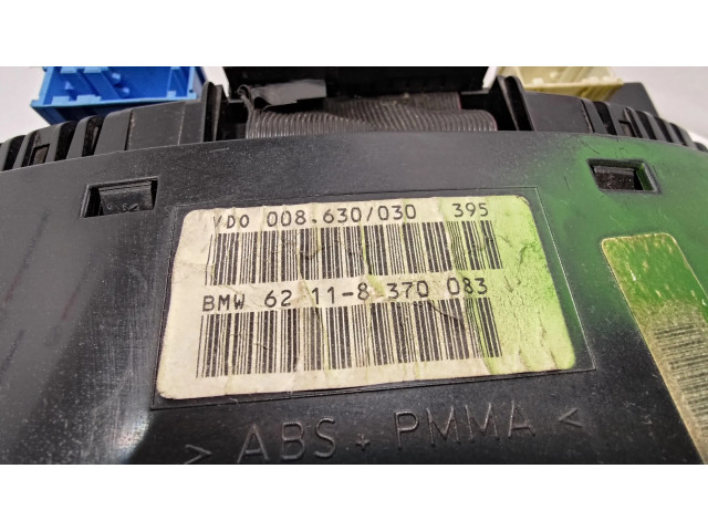 Přístrojová deska BMW 5 E39 1998 62118378984, 62118370083