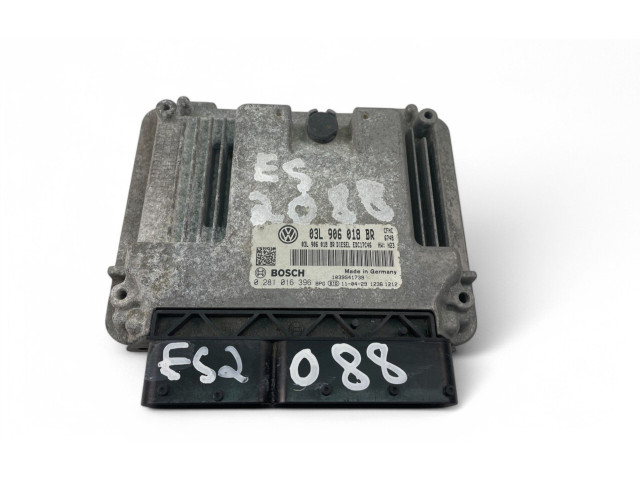Блок управления двигателем Блок управления 03L906018BR, 0281016396 Skoda Yeti (5L)