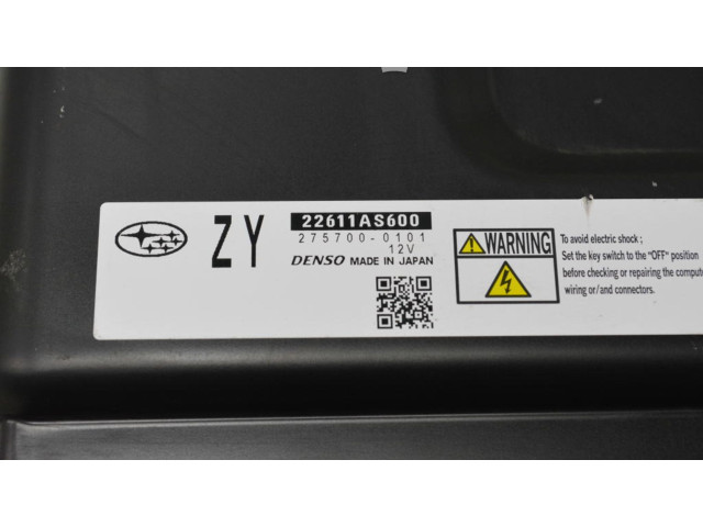 Блок управления двигателя 22611AS600 Subaru Forester SH
