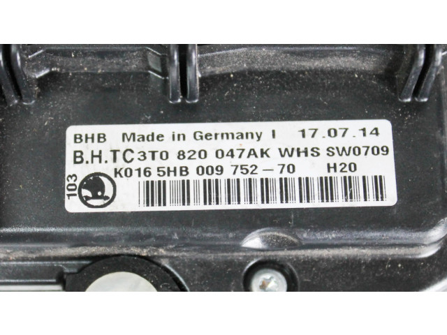 Включатель регулировки салона