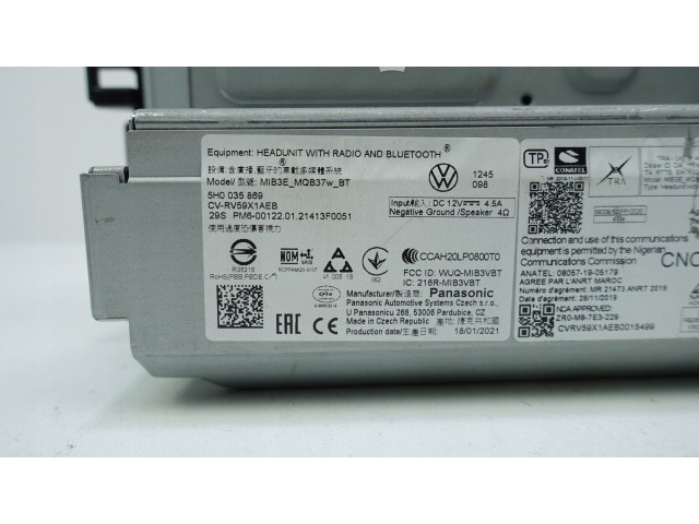 Дисплей 5H0035869 Volkswagen Golf VIII