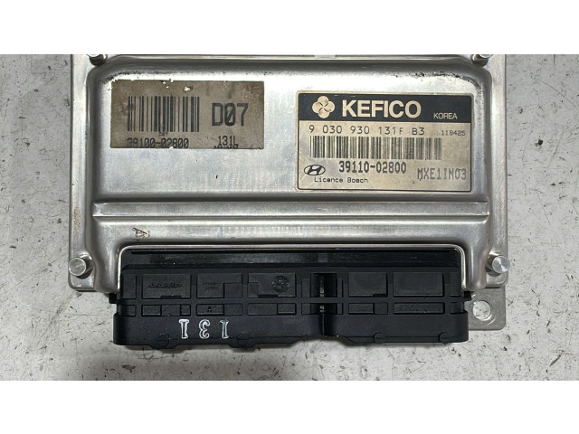 Řídící jednotka 39100-02800, 39100-02800 Hyundai Atos Classic 2001