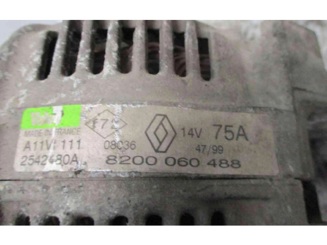 Генератор 8200060488, 8200060488   Renault Twingo I      