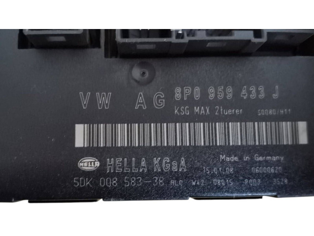 Блок комфорта 5DK008583-38, 8P0959433J Audi A3 S3 A3 Sportback 8P