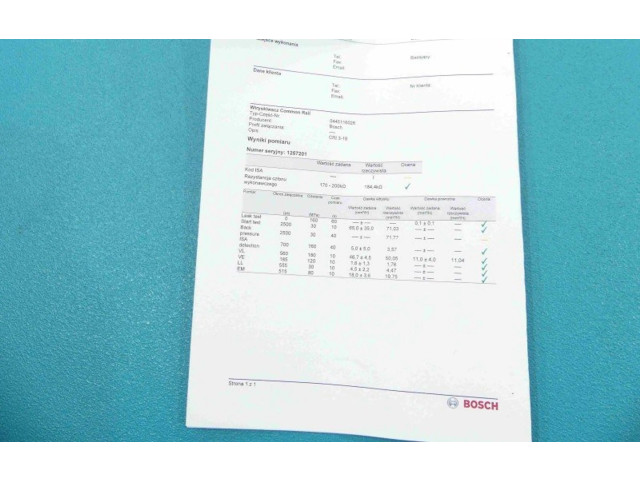 Vstřikovač 0445116026, IMPRK1257201 Mercedes-Benz CLS C218 X218