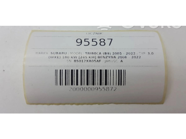 Přístrojová deska Subaru Tribeca 2007 85012XA05AF