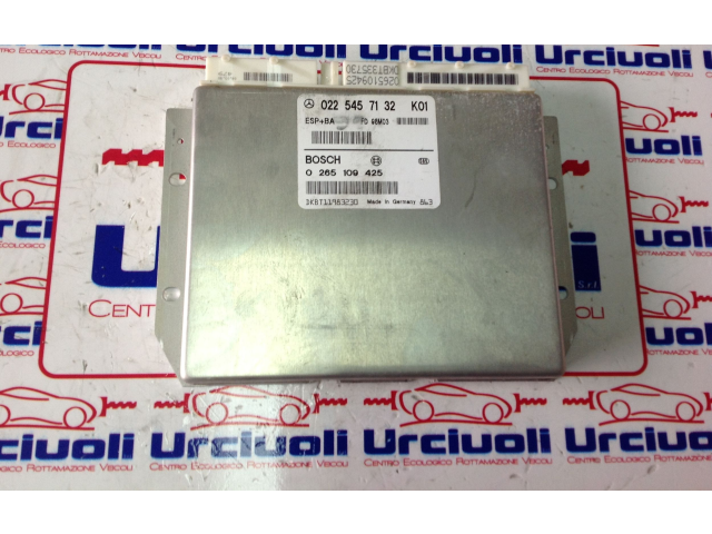 Блок управления АБС Mercedes-Benz A W168