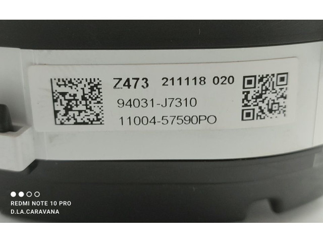 Панель приборов 94031J7310   KIA Xceed       