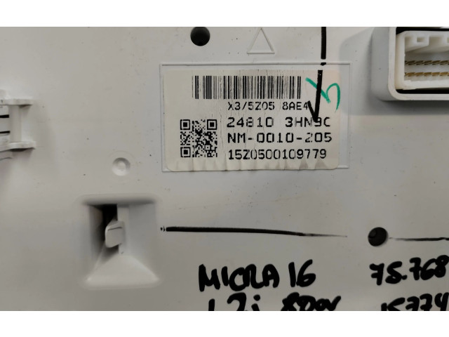 Přístrojová deska Nissan Micra C+C 2016 248103HN9C